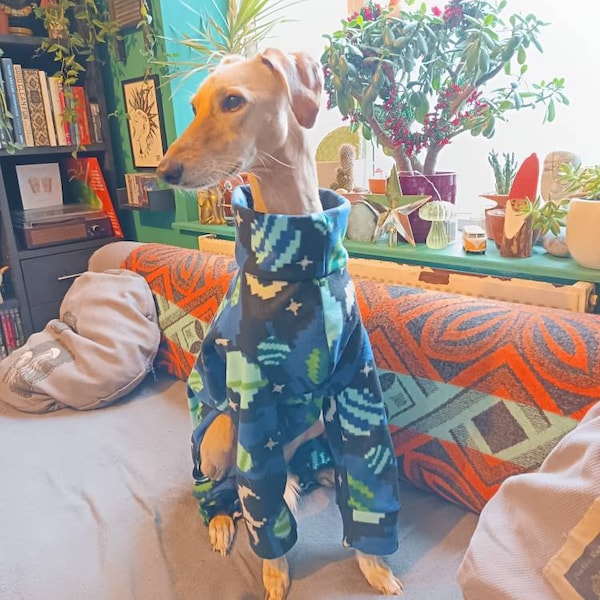 Greyhound Pyjamas 4-leg Onesie Sewing Pattern PDF – S/M/L Sizes ...