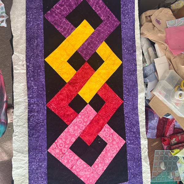 Chain Links Table Runner Pattern - Etsy