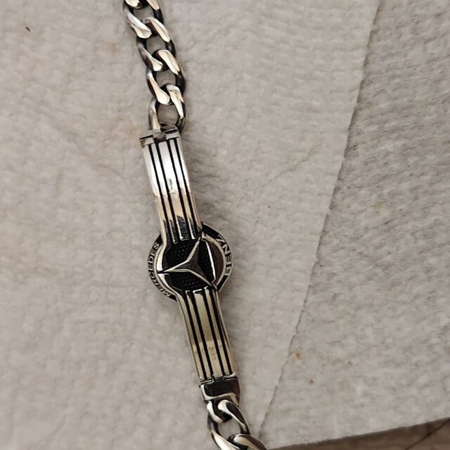 Mercedes-benz Model 925 Sterling Silver Bracelet 201022362