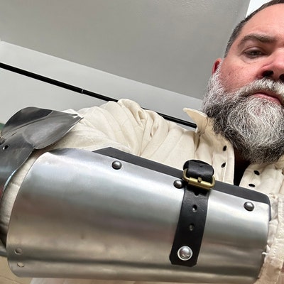 Medieval Steel Gorget Neck Armor - 18 Gauge Steel Neck Guard For SCA, LARP, Cosplay, Reenactment & Halloween