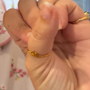 Customer photo, Mountain Stacking Ring