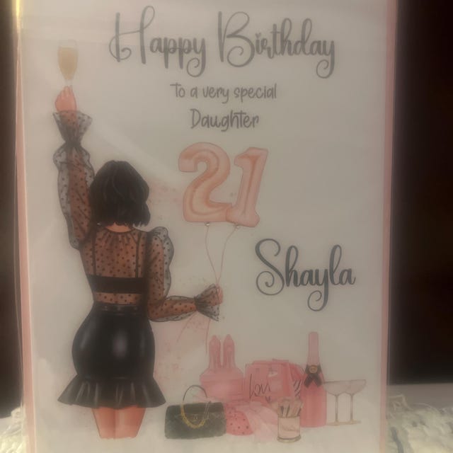 Biglietto di auguri per 21 anni lei - Italia