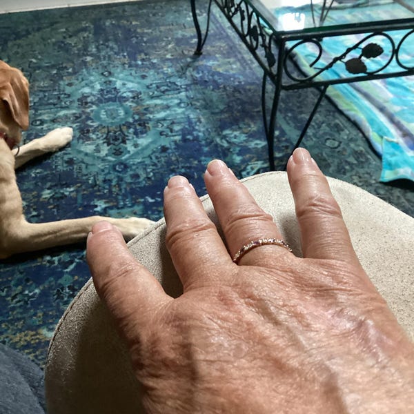 Mens Engagement Ring Set Couple Rings Set for Men and Women Peridot