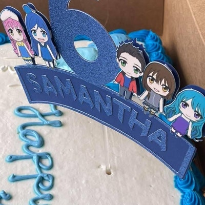 Itsfunneh and Krew Theme, Funneh and Krew Cake Topper Personalized - Etsy