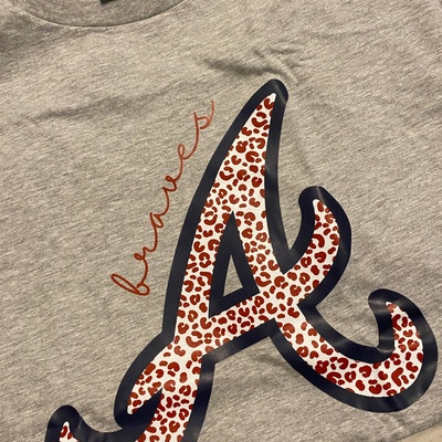 Braves Feminine Graphic Tee, Atlanta Braves Tee, Atlanta Braves, Braves Baseball for Georgia 