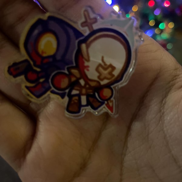 ULTRAKILL V1 and Gabriel Acrylic Pin, Ultrakill Charm, Backpack Decor ...