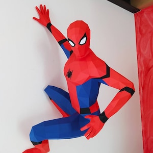 Bricolaje 3DIER Arte de papel y manualidad para decoraci\u00f3n de hogar Ralph Dise\u00f1o Papercraft con plantillas PDF para construir a mano