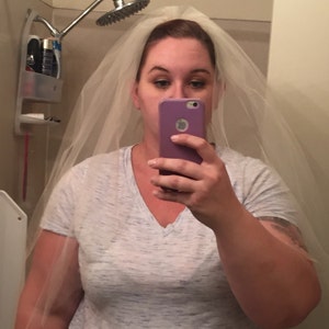 Bridal Veil Single Layer Wedding Veil - Etsy