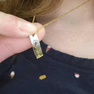 Regalo MAMA Collana Ciondolo Girasole Per Festa Della Mamma, Collane & Ciondoli Iniziali Locket (Oro, Taglia unica