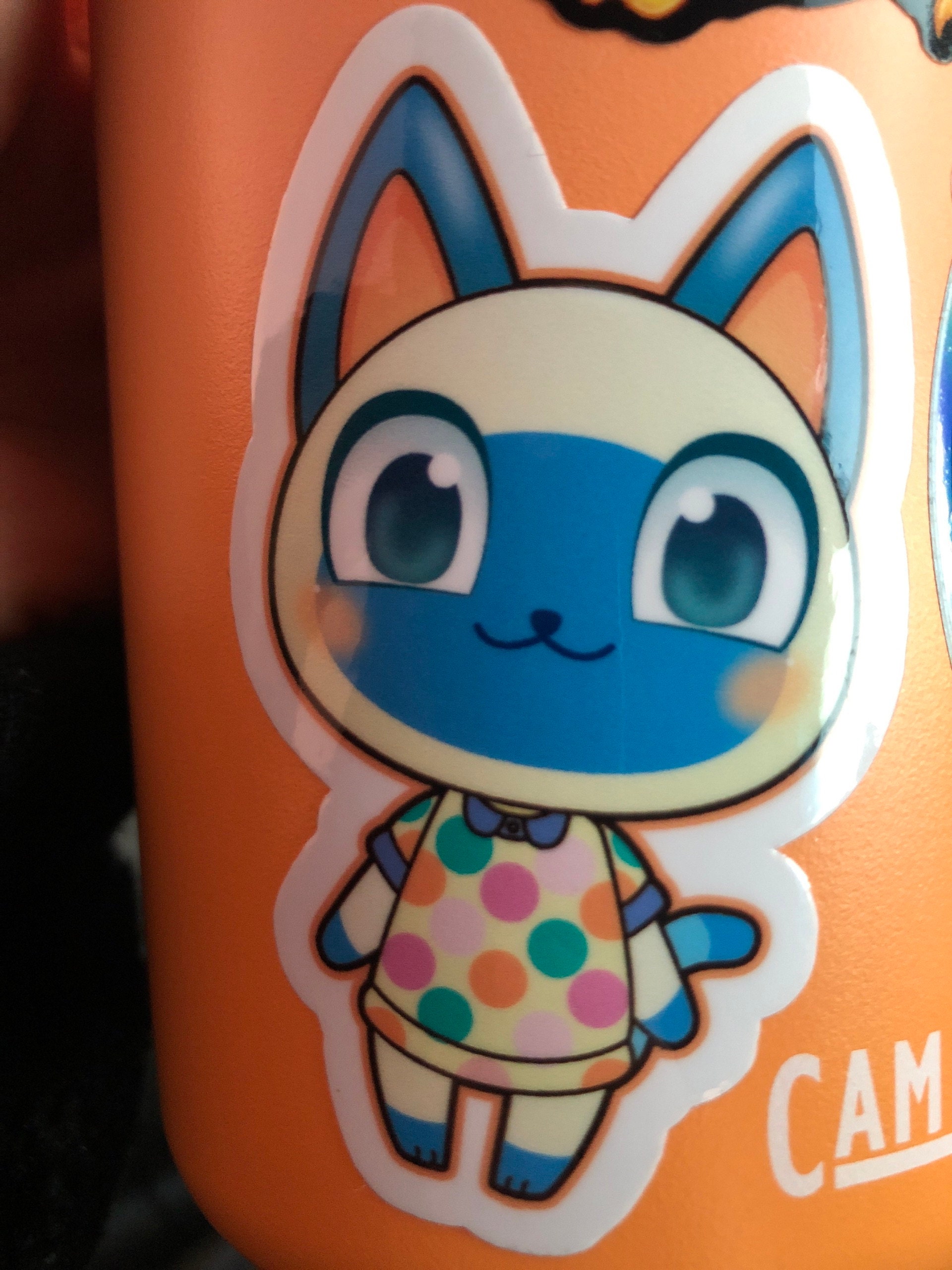 Mitzi Animal Crossing Vinyl Sticker / New Horizons / ACNH / Waterproof Mitzi Animal Crossing Vinyl Sticker / New Horizons / ACNH / Waterproof
