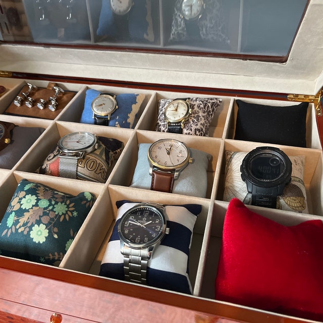 Diy watch box pillows new arrivals