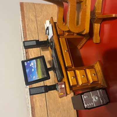 3Pcs/Set 1:12 Dollhouse Miniature Folding Laptop Model Computer Tablet Phone Set Doll House Office Scene Home Decor Toy – Buy The Best Products In The Online Store - Foto 2