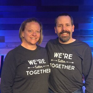 We\'re Better Together Better Together T-shirts Wife and Hubby Shirts  Wedding Shirts Engagement Announcement Couples Matching Tees - Etsy | T-Shirts