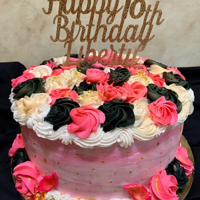 Personalized Birthday Cake Topper for Birthday Cake Topper With Age ...