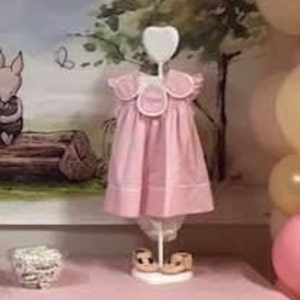 Dress Hanger Baby Shower Centerpiece Display Baby Dress Stand for