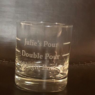 Bison Whiskey Glass Bison Rocks Glass Buffalo Glass Bison Wyoming Glass ...