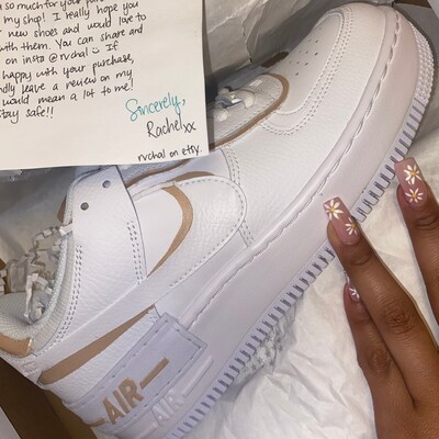 tan shadow air force 1