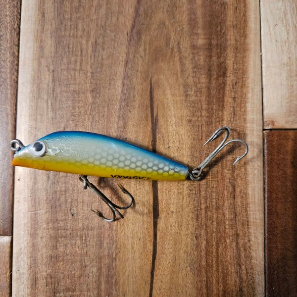 Leurre De Pêche Vintage Arbogast Jitterbug – Topwater Rare En Plastique