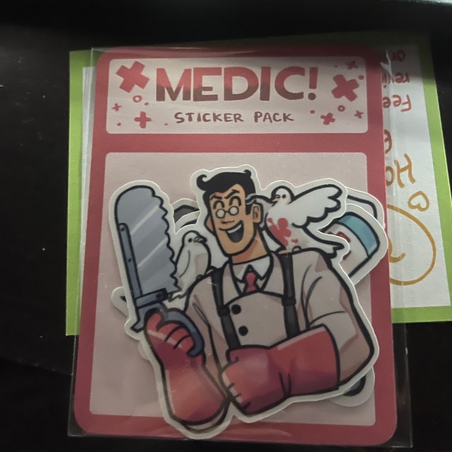 Medic Team Fortress 2  Sticker for Sale by EnoWesker