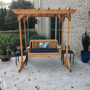 Brand New All Cedar Garden Planter Box with Trellis 3 feet 