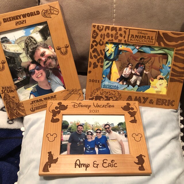 Personalized Star Wars Picture Frame, Galaxy's Edge Disneyland or