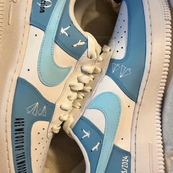 custom painted jordan 1 low