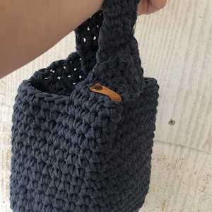 The Lola Knot Bag CROCHET PATTERN. Japanese Knot Bag. Crochet Handbag ...