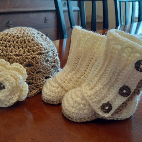 Crochet Pattern - Baby Wrap Boot - Boy - Girl - Instant Download - PDF ...