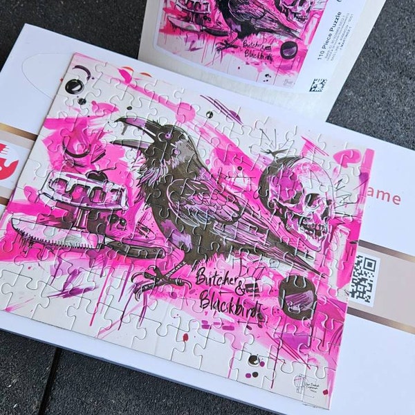 Butcher & Blackbird Puzzle, Brynne Weaver Inspired Jigsaw Puzzle ...
