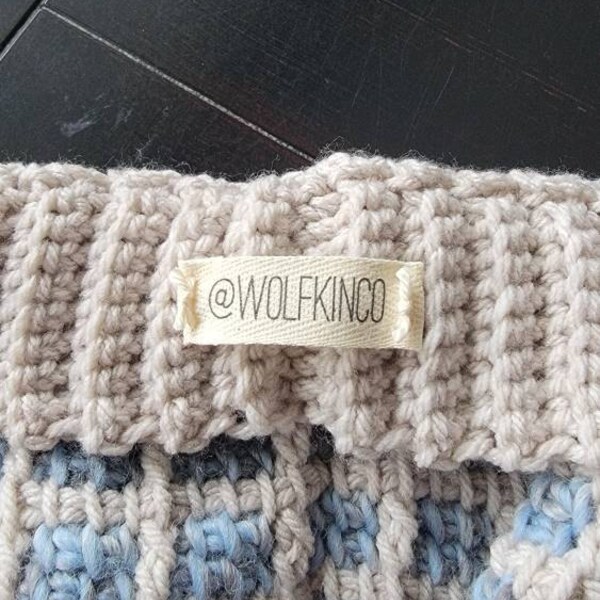 WOOL Care Labels - Etsy
