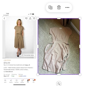 Mrs added a photo of their purchase