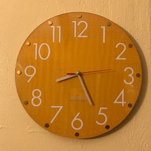 Easy to Read Teaching Large Clock 12 Inch Silent Movement - Etsy