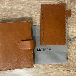 Moterm A6 Full Grain Vegetable leather Cover – Glitterdco