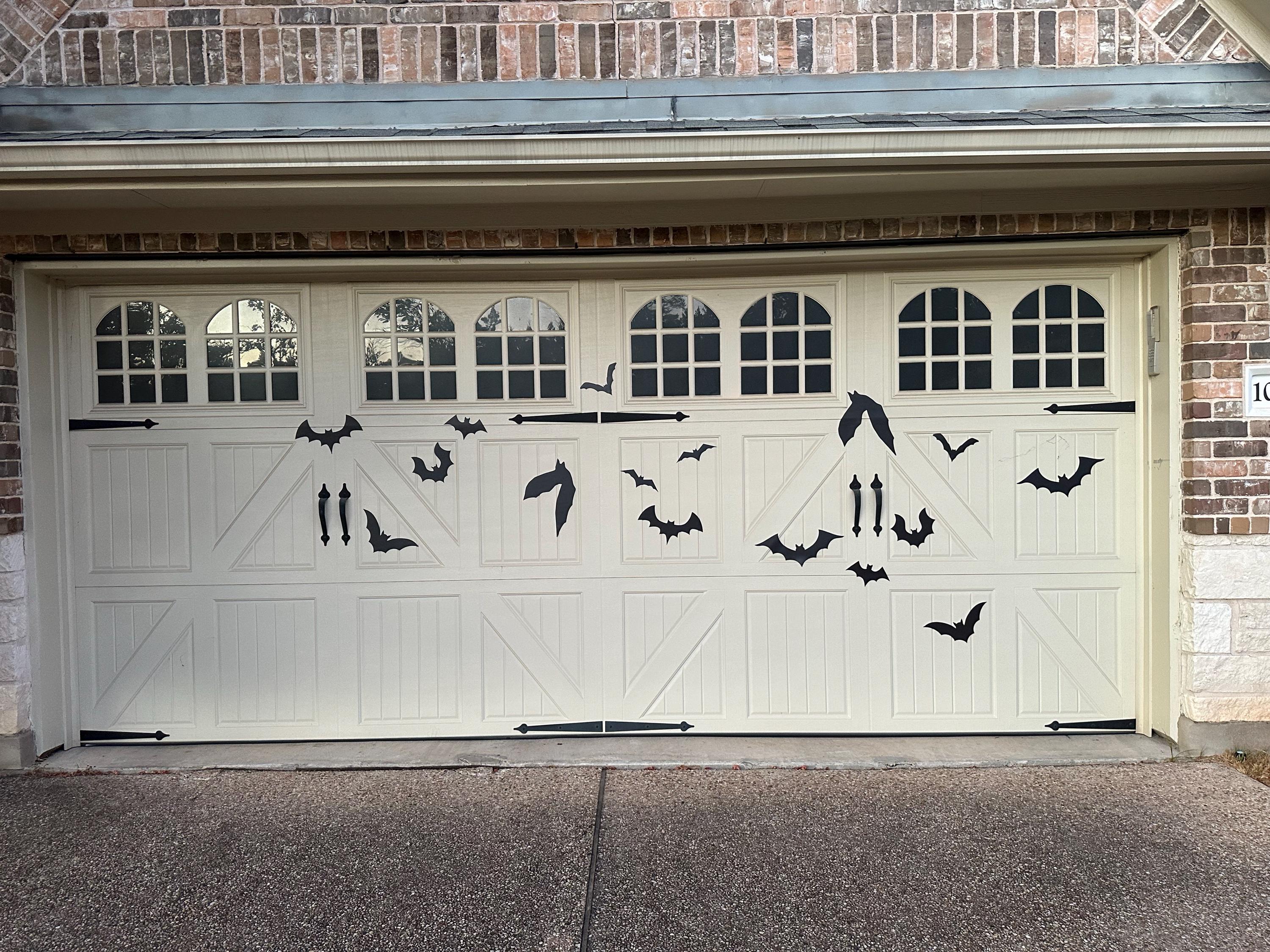 Magnetic Bats, Halloween Bat Decoration, Horror Outdoor Decorating, Garage Magnets