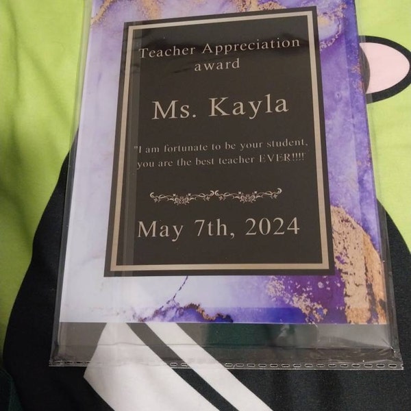 Throphy Type Message In Personalized Trophy Award, Customizable Award Plaque, Custom Award ...