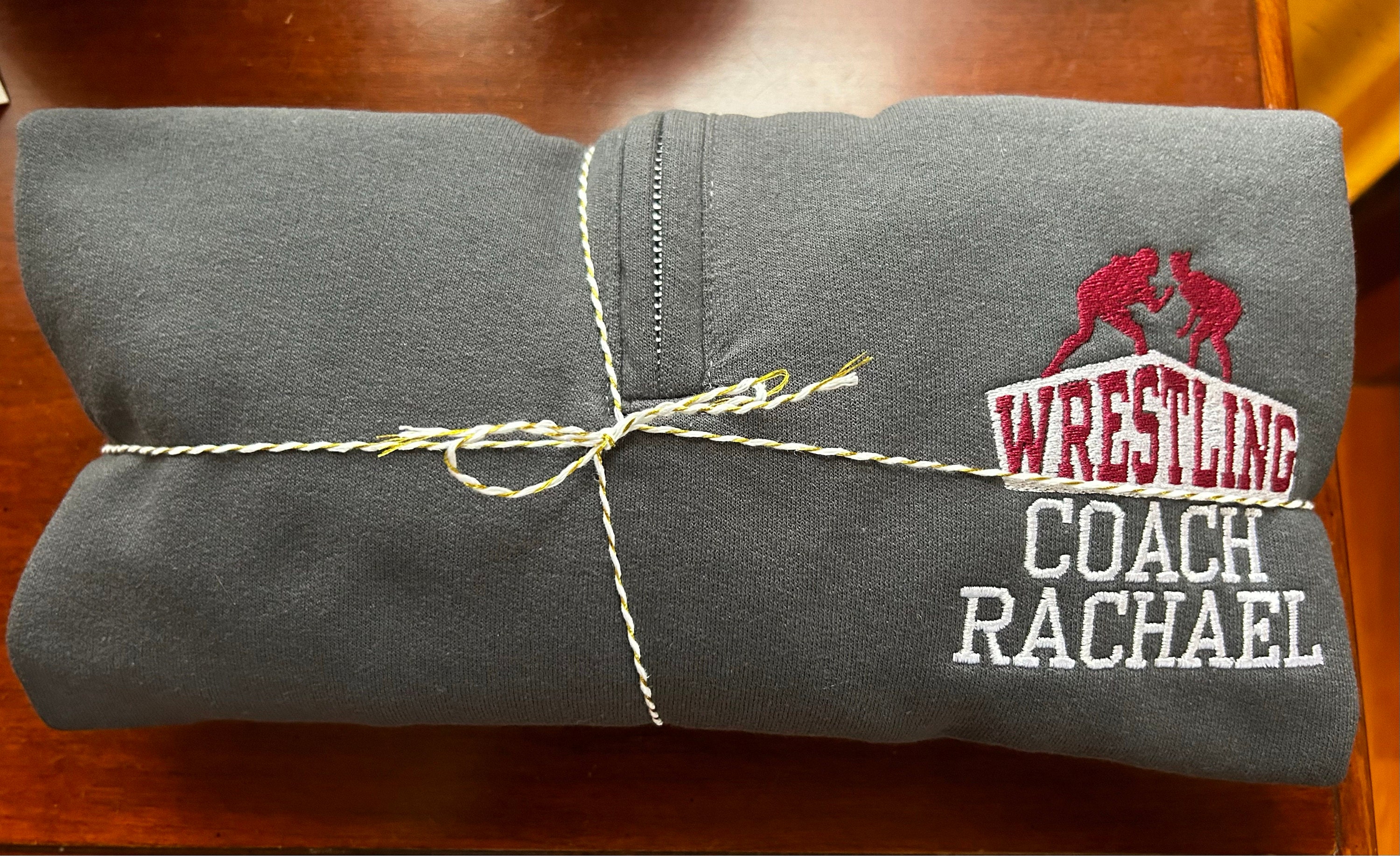 Coach Personalized Quarter Zip Sweatshirt