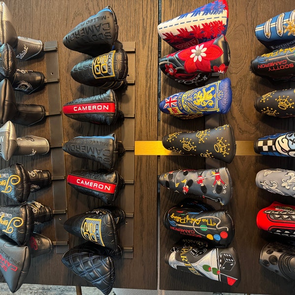Putter Hat Rack Putter Headcover Display Rack - Etsy