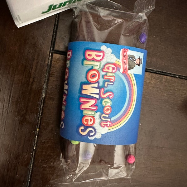 Customizable Junior Scouts 3.5 Oz Junior Mints Box Wrapper Girl Scout ...