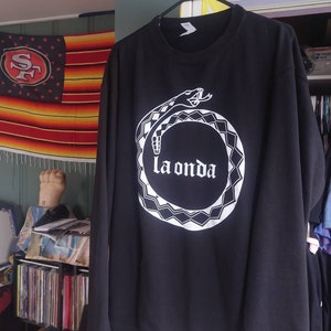 La Onda Blood in Blood Out Sweater on BLACK -  New Zealand