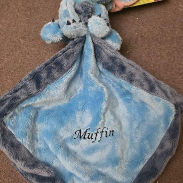 Doudou Stitch Personnalisé – Broderie Prénom – Disney – Dès La Naissance