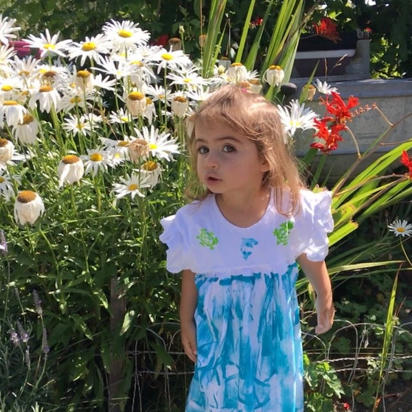 Hand Painted Kimono Asymmetric Kimono Jacket Rayon Ruana Hawaii Kauai ...