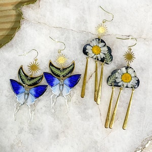 Fern Luna Moths - Etsy