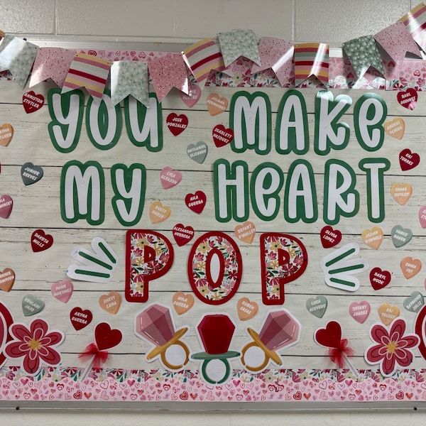 Valentine's Day Bulletin Board Kit, Random Acts of Kindness Week ...