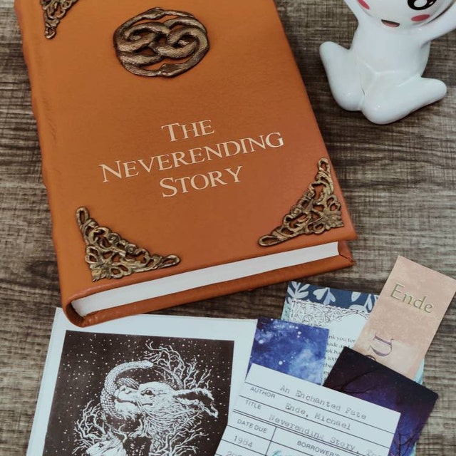 The Neverending Story Book Leather Bound 