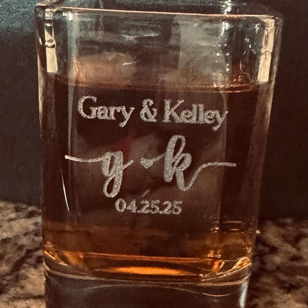 VALENTNE SHOT GLASSES, Set Of Four - Etsy