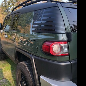 Fj Cruiser American Flag Decals For Toyota Fj Cruiser Trd Etsy