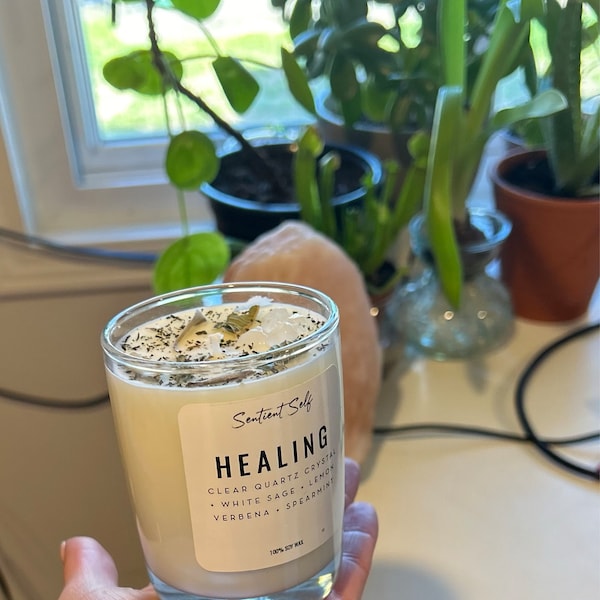 Herbal Intention Candles | Scented Intention Candle | Intention Candle ...