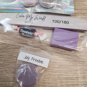 Sally added a photo of their purchase