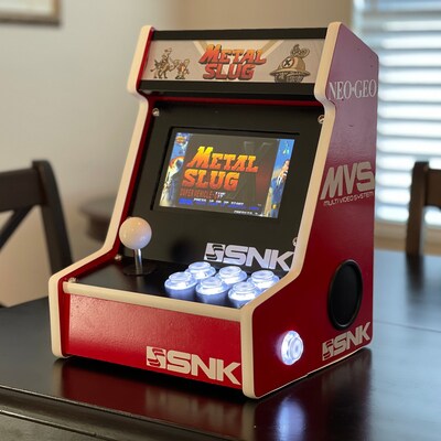 Arcade Bartop Machine Cabinet, Cnc Router, Dxf Plans - Etsy