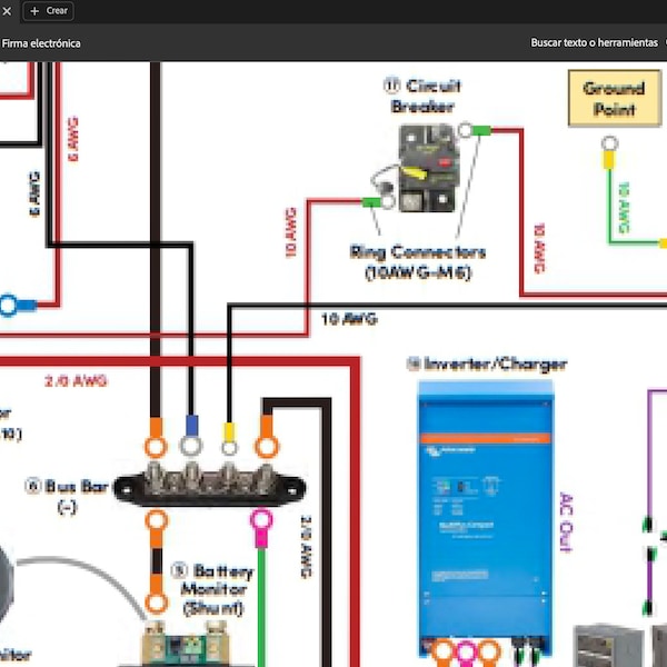 Camper Van Conversion Electrical Wiring Book, Diagrams and Instructions